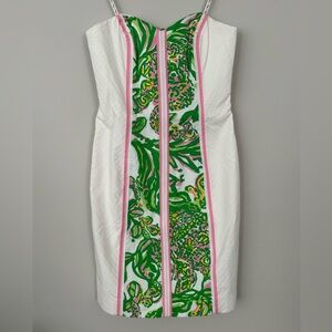 Lilly Pulitzer strapless dress size 00
